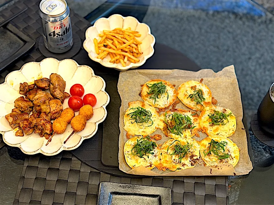 今夜も娘と晩酌ごはん🍻🏮|yokoさん