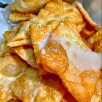 Yummy & Crispy Roti w/ Lots & Lots of Sweet Condensed Milk On Top 🤤|An'leeさん