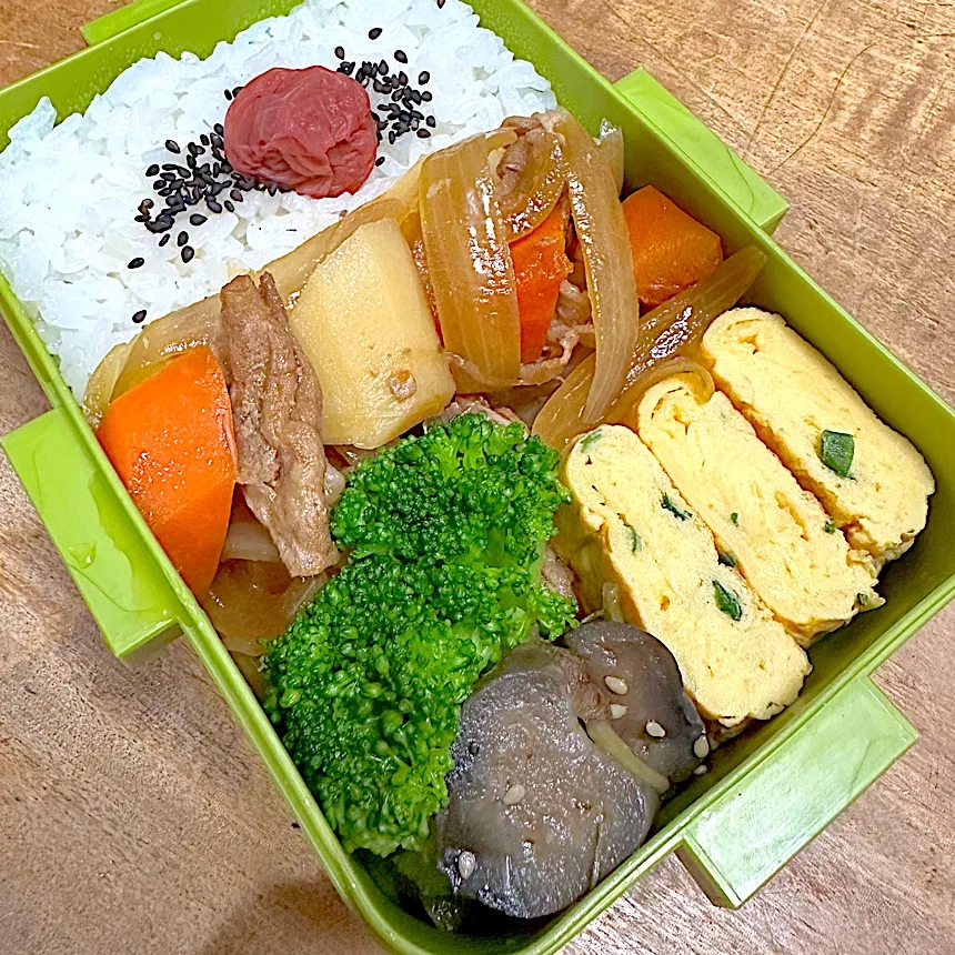 肉じゃが弁当|くまちゃんさん