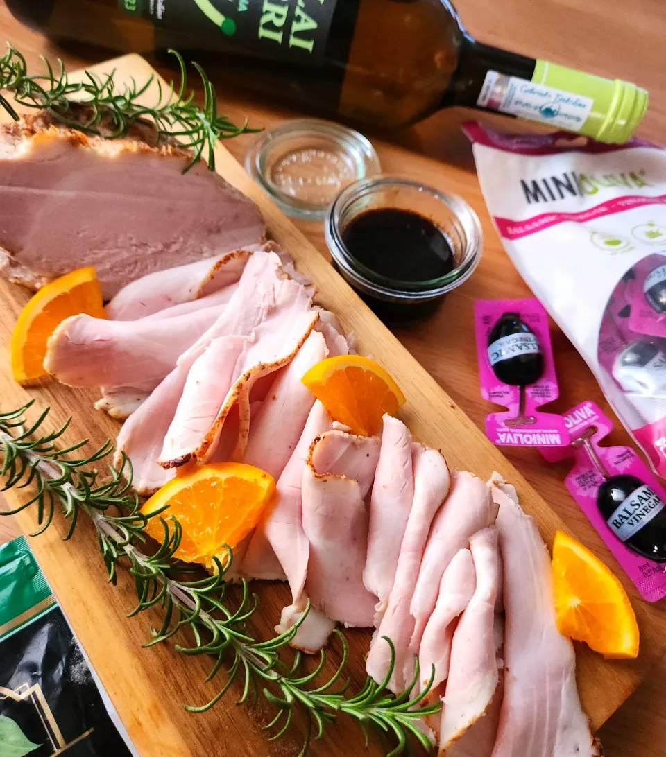 由美さんの料理 由美さんの料理 　豚バラローストポーク　バルサミコオレンジソース添え🍊|ナオミさん