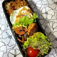 雪ー！あわてて茶色弁当|kuroさん