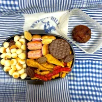 お菓子でおかしな弁当| ハリネズミさん