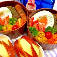 今日の夫婦弁⁽⁽ ◟(灬 ˊωˋ 灬)◞ ⁾⁾💕|桃実さん