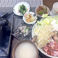 博多 鶏水炊きで 晩ご飯|sakuramochiさん