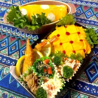 オムライス弁当2026/1/23高校|honamiさん