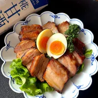 甘酒焼豚&ラーメン| とんちんさん