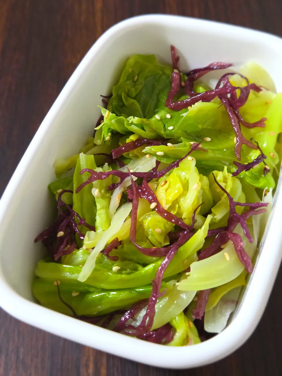 キャベツとふのりのナムル|ぱんだのままんさん