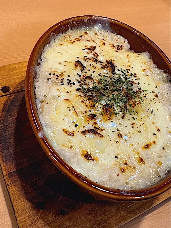 ガーリックホワイトドリア|創作餃子酒場かむらっくさん