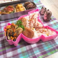 自分用てきとう弁当|ゆずうさぎさん