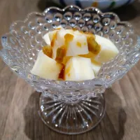 スカモルツァのわさび醤油和え|古尾谷りかこさん