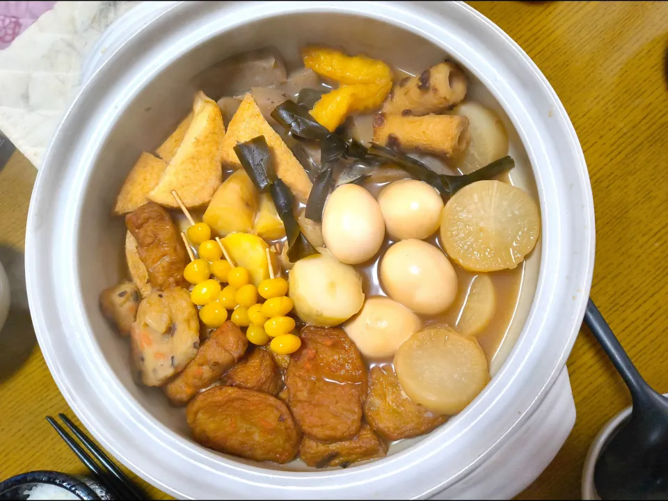 🍲寒い日の休みは昼からおでん🍢|みよぱさん