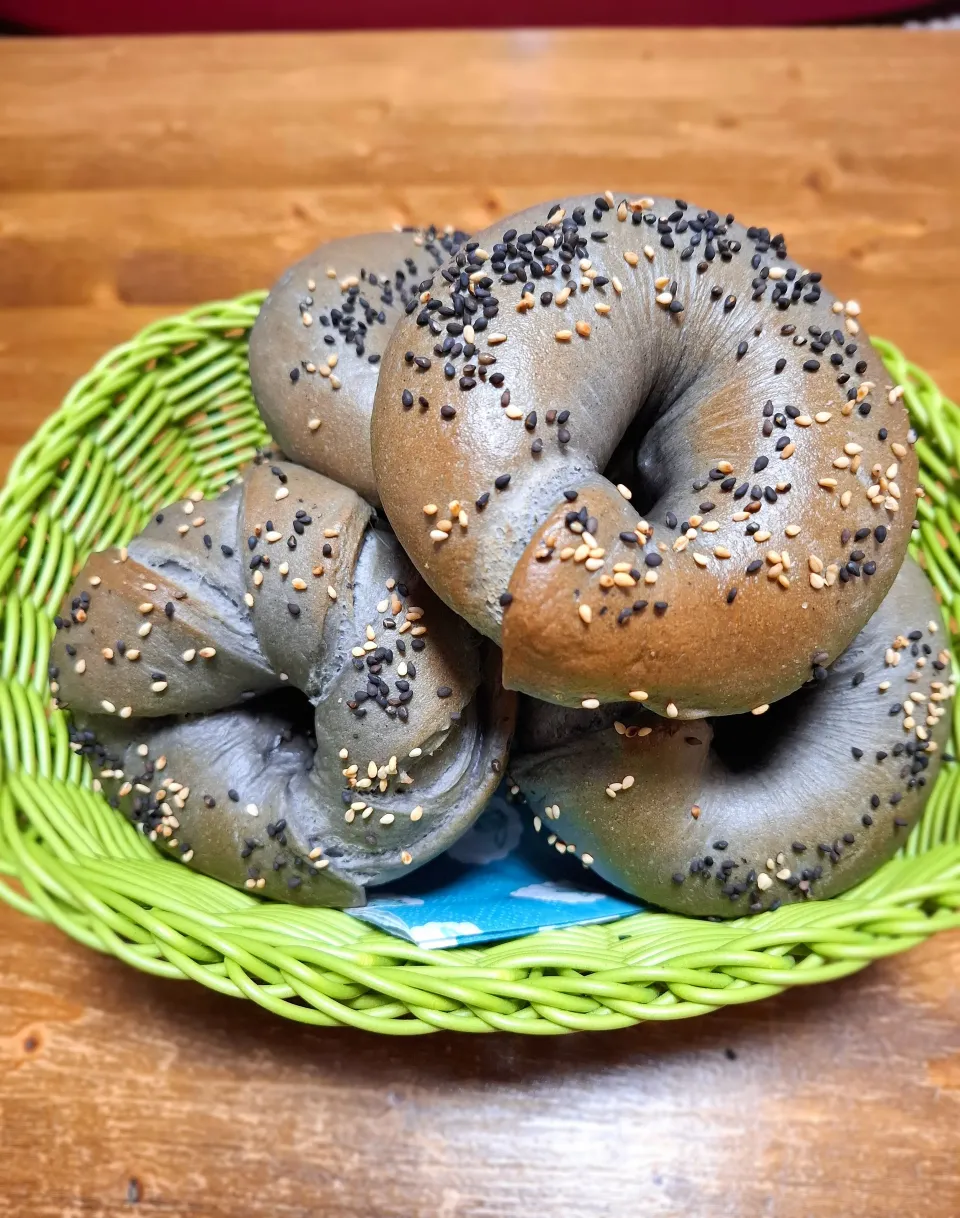🥯黒ごまベーグル🥯|ゆきさんさん
