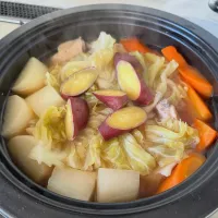 手羽中と根菜のスープ|愛さん