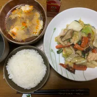 夕食　八宝菜|ATさん