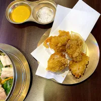 今日の晩ご飯⑥  フライドチキン（プレーン）@「カントンの思い出  大須店」さん|なびさん