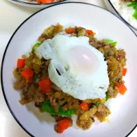 1/23夕飯　ガパオライス|mamedaifukuさん