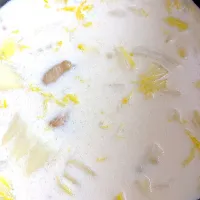 白菜とチキンの豆乳スープ| 獨樂さん