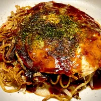 初めて焼いた  「広島風お好み焼き」| mottoさん