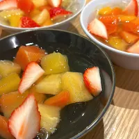 フルーツゼリー🍓🍍|mokoさん