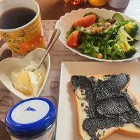 黒ごまクリームトースト|aiさん