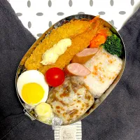62日目 エビフライ弁当|makamokaさん