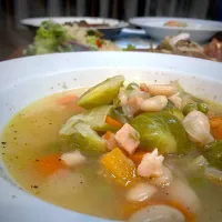 1/24 なんちゃってガルビール(田舎風スープ)|あーるさん