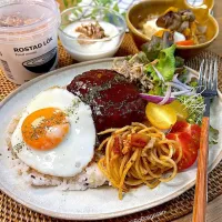 ハンバーグプレート！|ラゴさん。さん