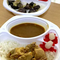 【日乃屋カレー】チキンカレー七分盛|ひよこさん