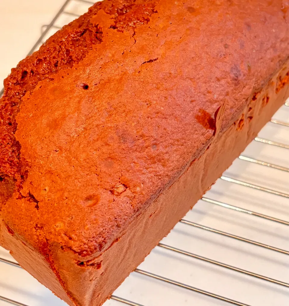 バター無しチョコパウンドケーキ🍫|みーしゃさん