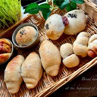 初パン焼き　2026|はやちんさん