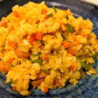 カレーピラフ|こむぎさん