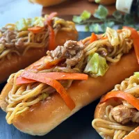 【誤差あり弁当】いつかのリベンジ焼きそばパン|まなまな♡さん