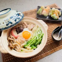 「鍋焼きうどん」