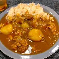 玄米カレーとカレードリア|みりさん