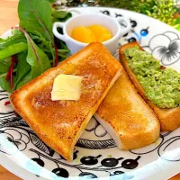 みそバターハニートースト|リンリンさん