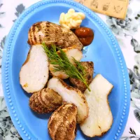 🔷皮つき里芋の蒸籠蒸し→ロースト🔷