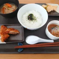 具沢山牛汁定食ﾟ+.ﾟ(´▽`人)ﾟ+.ﾟ✨