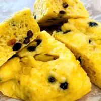 黒豆と栗甘露煮の蒸しパン|ともこさん