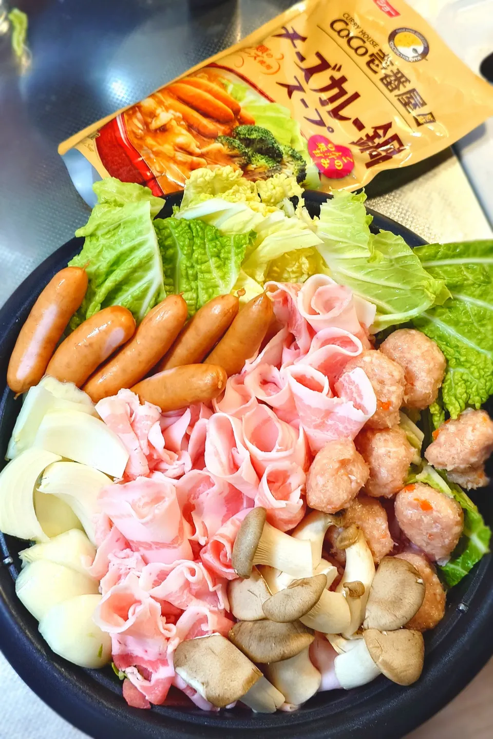 肉食のCoCo壱チーズカレー鍋|mootsさん