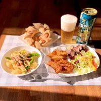 ベーコンとスナップエンドウのショートパスタ|Ruotoさん