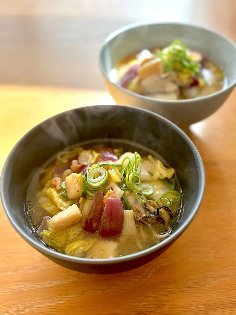 塩ラーメンをシーフード餡かけでごちそうに|kaeさん