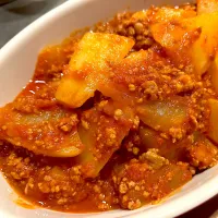 大根とひき肉のトマト煮込み|茶茶茶さん