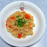 まるごとにんじんのオイスター炊き込みご飯|Orie Uekiさん