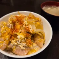 ワイルド親子丼|もとしんさん
