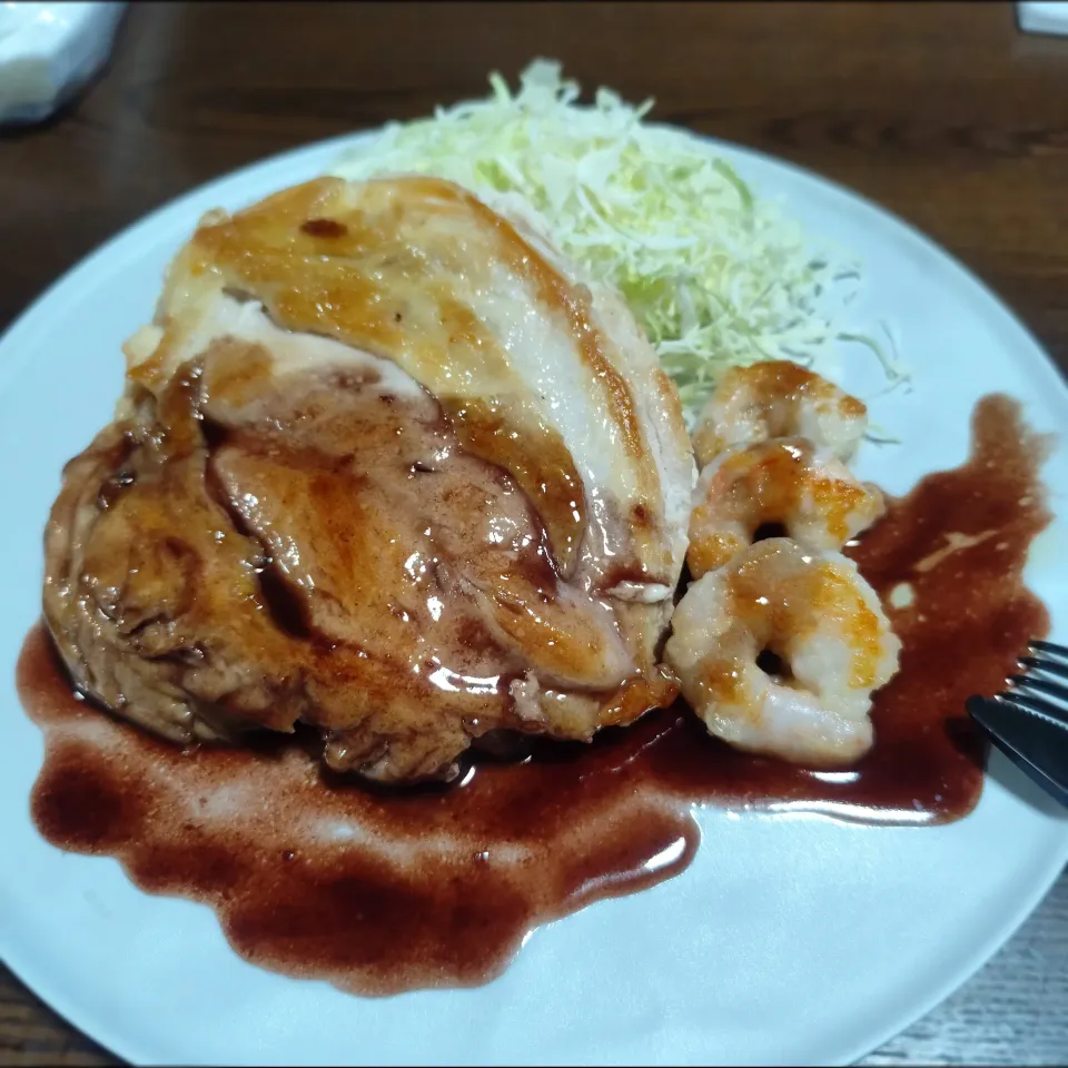 赤ワインソースに挑戦|かずさん