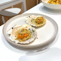 Grilled Scallop with garlic| skyblueさん