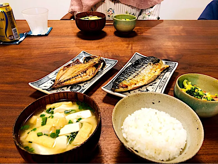 鯵の干物、鯖の干物|タロッカ主夫見習いさん