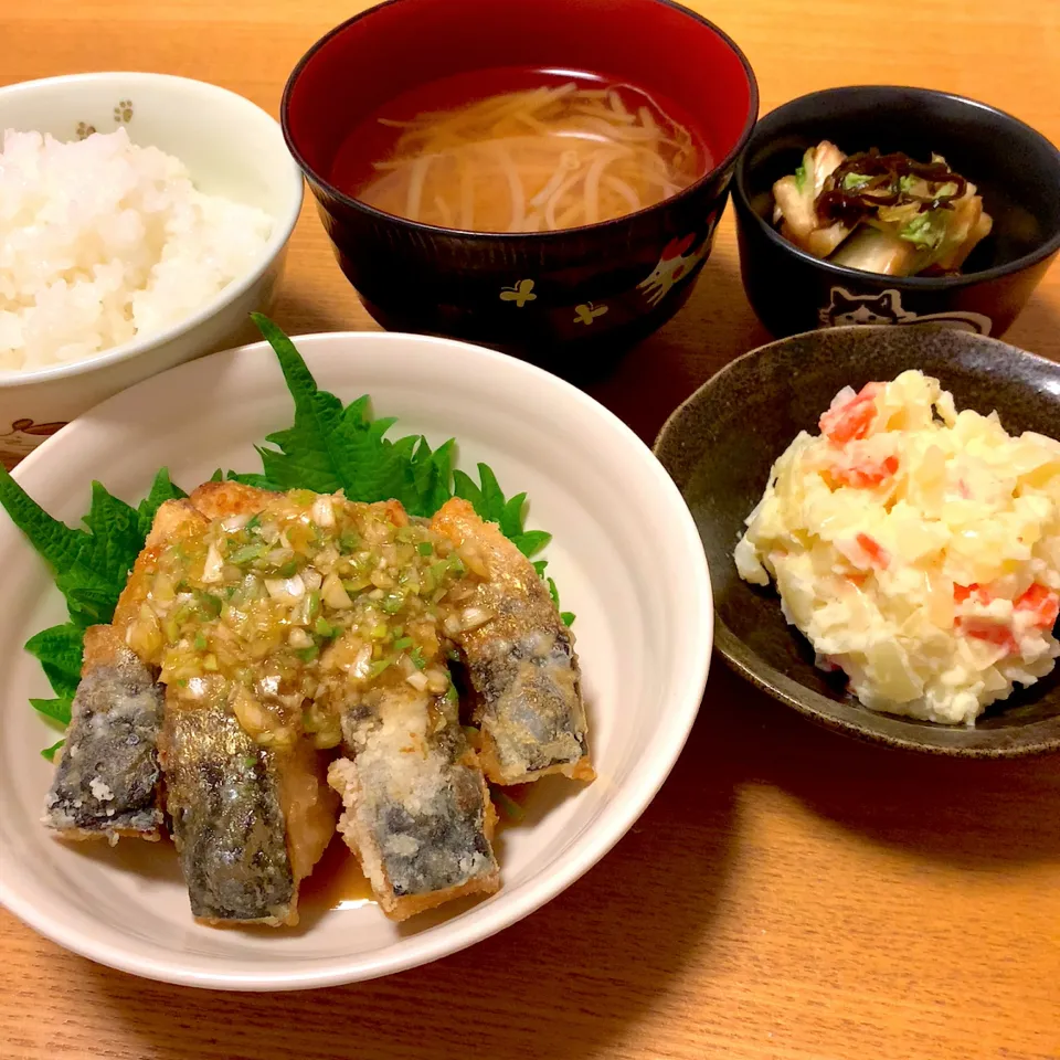 夕飯：油淋鯖|Leicaさん