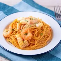 液みそで簡単！ワンパンで作るペスカトーレパスタ| マルコメ キッチンさん