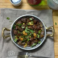 砂肝のプランチャ|まる(丸大豆)さん